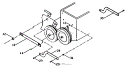 MODEL 166909 SEED HOPPER ACCESSORIES FRONT MOUNTING ACCESSORIES*