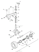 9&quot; Pneumatic Caster