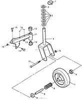 FIG. 5 8&quot; SEMI PNEUMATIC CASTERS (Part 1)