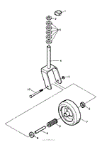 OPTIONAL 8&quot; SEMI PNUEMATIC CASTERS GEAR DRIVE MIDSIZE