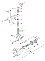 9&quot; Pneumatic Caster