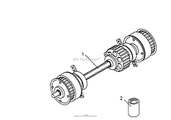 CLUTCH ASSEMBLY FIGURE 17A POS-A-DRIVE MID-SIZE