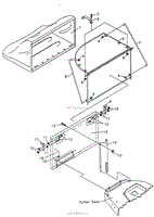 OPTIONAL GRASS CATCHER FIGURE 16A POS-A-DRIVE MID-SIZE