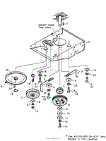 GEAR DRIVE MID-SIZE FITTINGS BENEATH ENGINE DECK FIGURE 3A