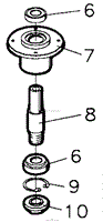 48&quot; Cutter Deck Spindle Assembly