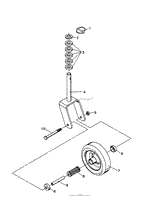 8&quot; SEMI PNEUMATIC CASTERS