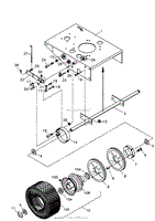 DRIVE WHEEL &amp; BRAKES FIGURE 4A