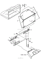 GEAR DRIVE MID-SIZE OPTIONAL GRASS CATCHER-XG5400 FIGURE 17A