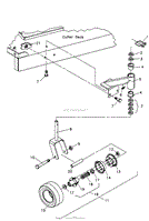 GEAR DRIVE MlD-SIZE 9&quot; PNEUMATIC CASTERS FIGURE 12A