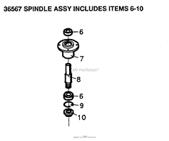 54&quot; CUTTER DECK VARIABLE SPEED MID-SIZE FIGURE 20A (PART 2)