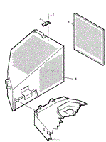 OPTIONAL GRASS CATCHER:970024 VARIABLE SPEED MID-SIZE FIGURE 16A