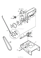 TRANSMISSION DRIVE VARIABLE SPEED MID-SIZE FIGURE 4A