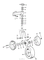 8&quot; PNEUMATIC CASTERS