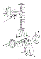 8&quot; PNEUMATIC CASTERS