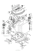 36&quot; CUTTER DECK FIGURE 9A POS-A-DRIVE MID-SIZE (Part 1)