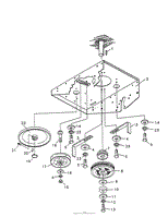 FITTINGS BENEATH ENGINE DECK FIGURE 2A POS-A-DRIVE MID-SIZE