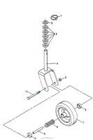 OPTIONAL 8&quot; CASTERS FIGURE 13A POS-A-DRIVE MID-SIZE