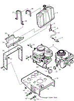 ENGINE &amp; FUEL TANK MV18 &amp; CV14 FIGURE 4A