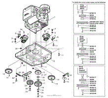 FITTINGS UNDER ENGINE DECK-61&quot; UNITS FIGURE 1A