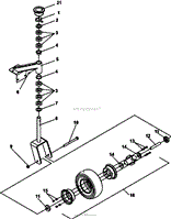 CASTER ASSEMBLY