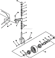 CASTER ASSEMBLY