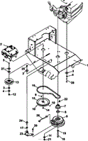 LOWERR ENGINE DECK ASSEMBLY