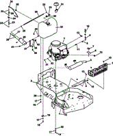 UPPER ENGINE DECK ASSEMBLY