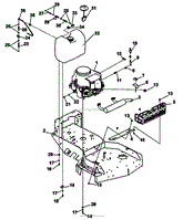 UPPER ENGINE DECK ASSEMBLY