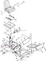 KICKPLATE/SEAT ASSEMBLY