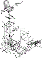 KICKPLATE/SEAT ASSEMBLY