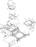 KICKPLATE/SEAT ASSEMBLY