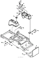 FUEL TANK/BUMPER &amp; CONTROL PANEL