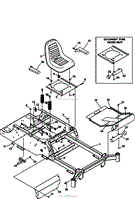 KICKPLATE/SEAT ASSEMBLY