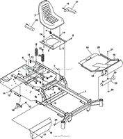 KICKPLATE/SEAT ASSEMBLY