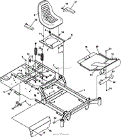 KICKPLATE/SEAT ASSEMBLY