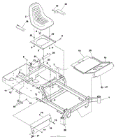 KICKPLATE/SEAT ASSEMBLY