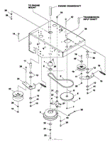 Lower Engine Deck Assy/Clutch