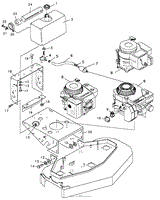 FIG. 1 ENGINE &amp; GAS TANK