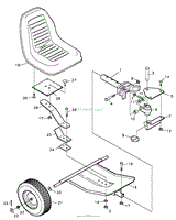 FIG. 9 OPT. RIDING SULKY