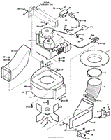 FIGURE 4A BLOWERS PARTS GROUP LIST OF PARTS