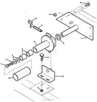 FIGURE 5A HANDLE WITH MOUNTING BRACKET