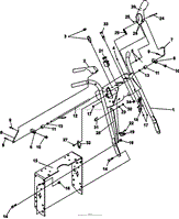 ELECTRIC START UPPER HANDLE