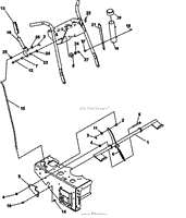 PARKING BRAKE/DOCUMENT TUBE