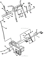 PARKING BRAKE / DOCUMENT TUBE