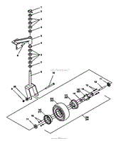 CASTER ASSY-FIXED DECKS