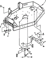 MOUNTING-54&quot; FIXED DECK