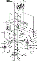 LOWER ENGINE DECK ASSY/CLUTCH