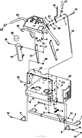 PARKING BRAKE / DOCUMENT TUBE