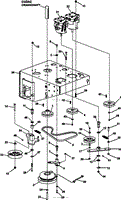 LOWER ENGINE DECK ASSY/CLUTCH