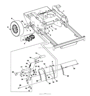 Deck Lift / Rear Wheel